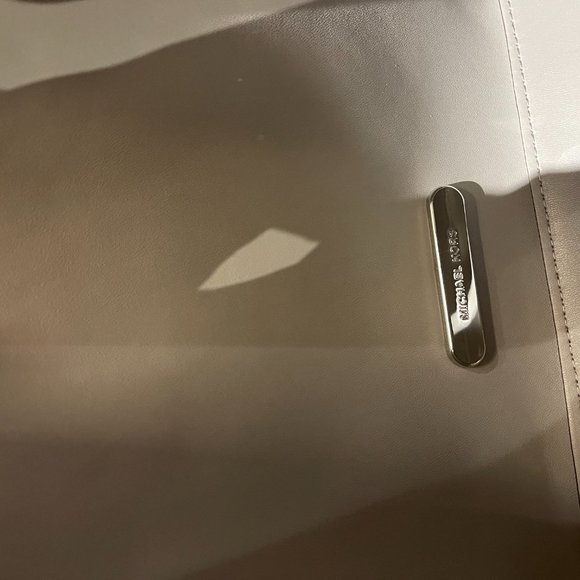 Michael Kors L Graphic Logo Backpack MK White Grey main image 4